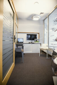 Blick in einen Beratungsraum